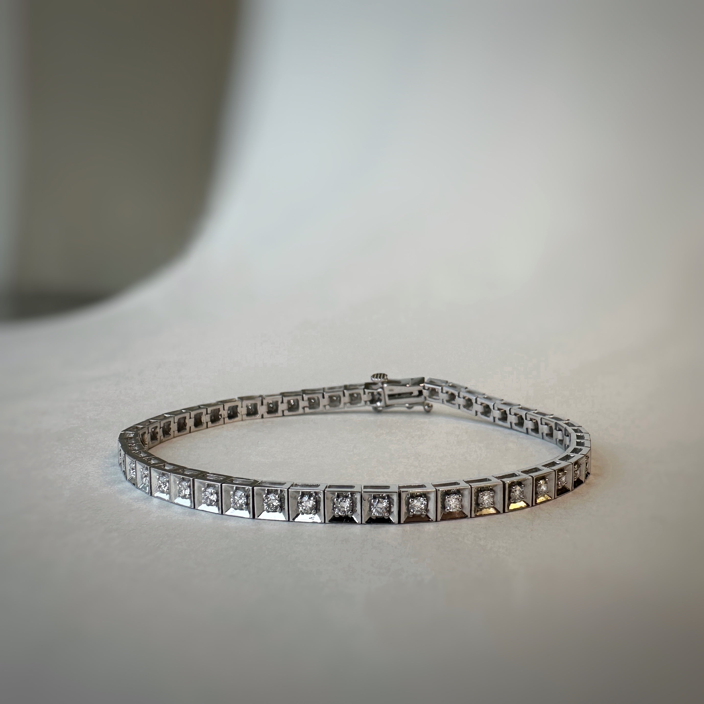 Chocolate Tennis Bracelet