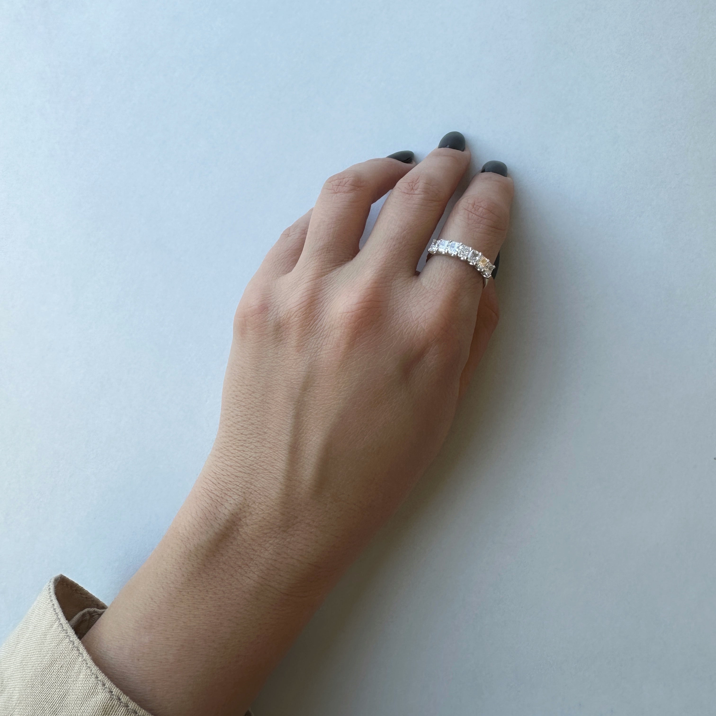 Seven Radiant Cut Band