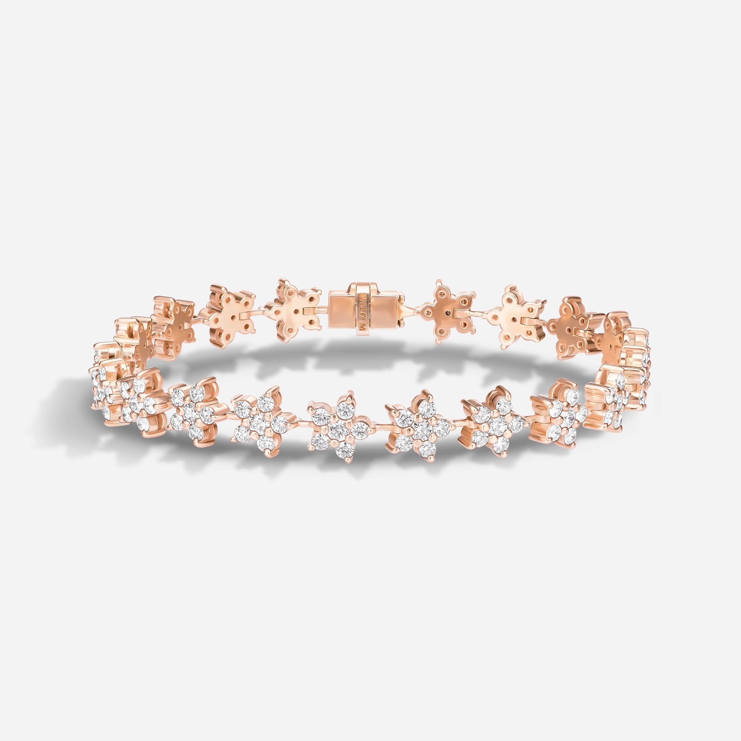 Floral Tennis Bracelete