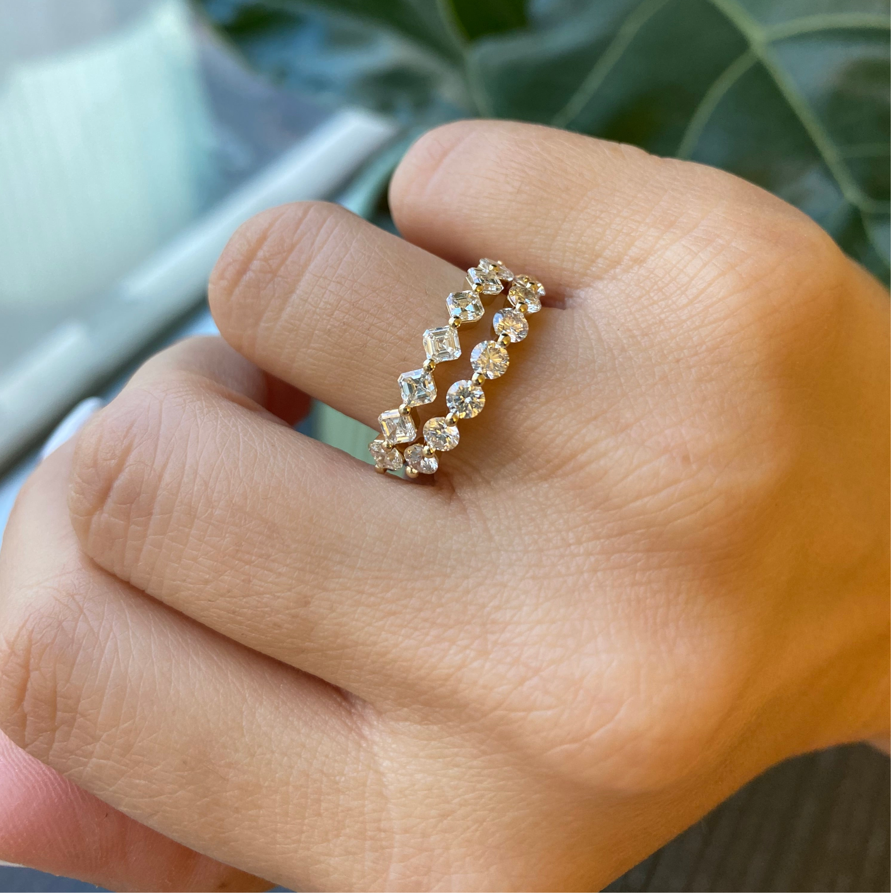 Asschers Kissing Ring