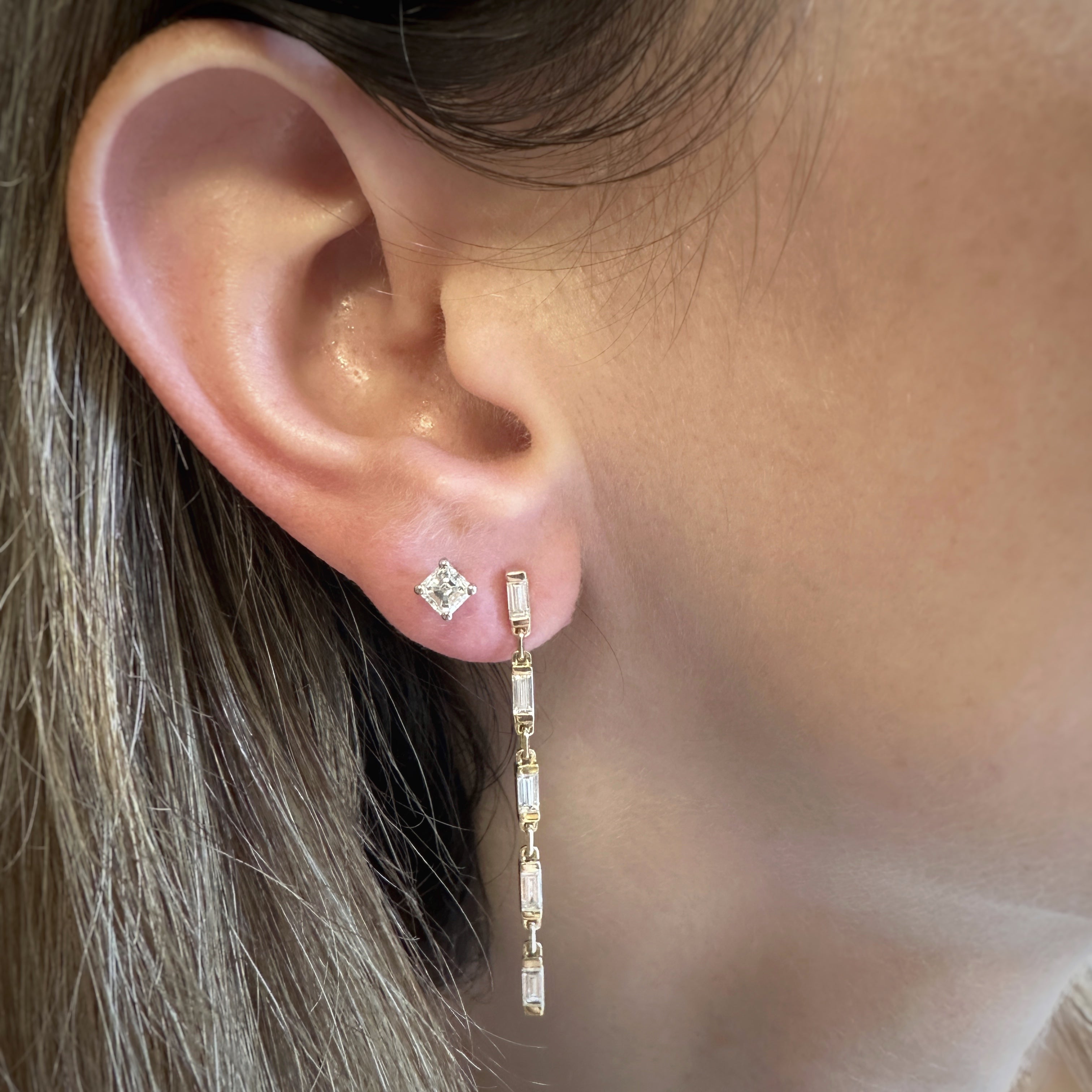 My Wild Baguettes - Drop Earrings
