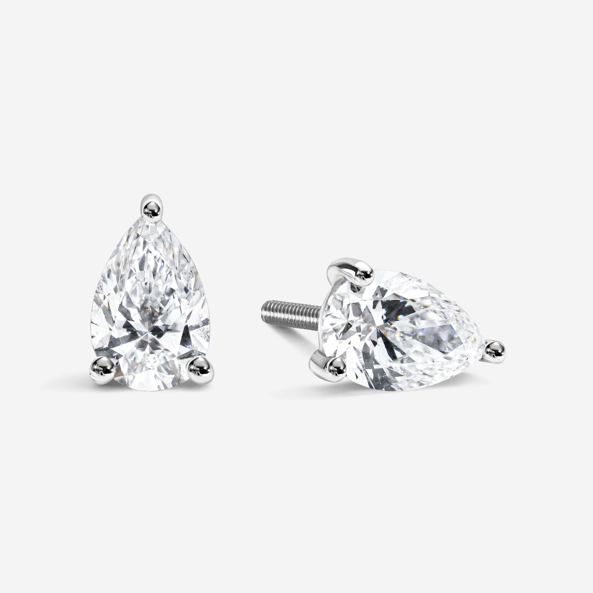 Pear Shape Studs