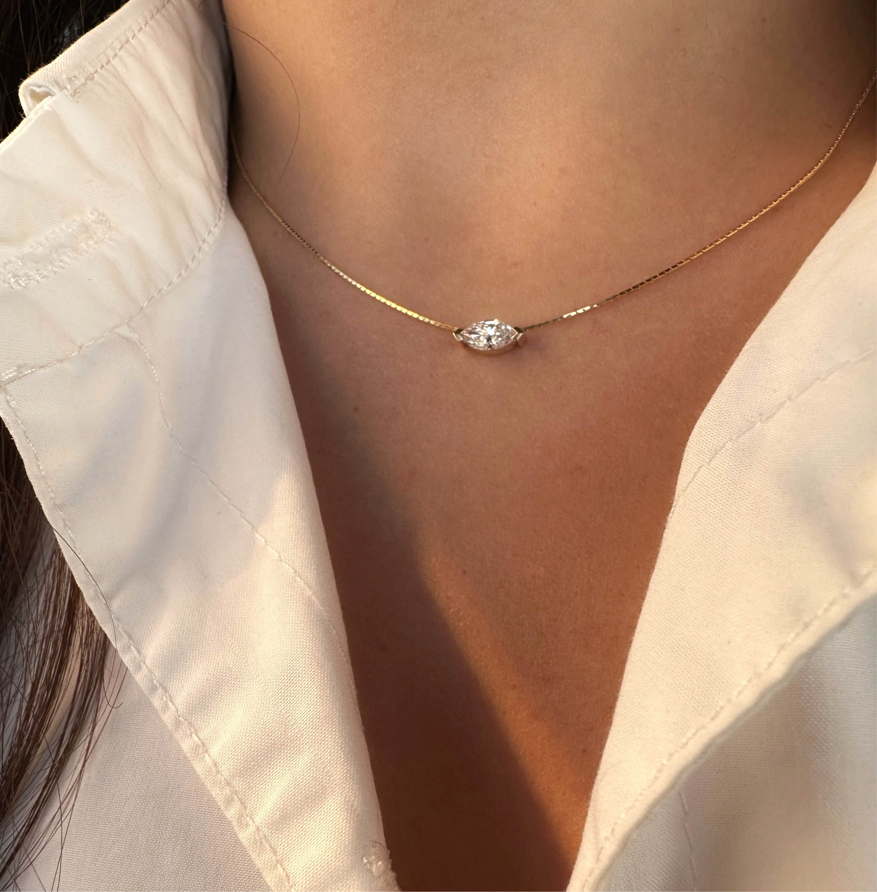 Gold Thread Marquise