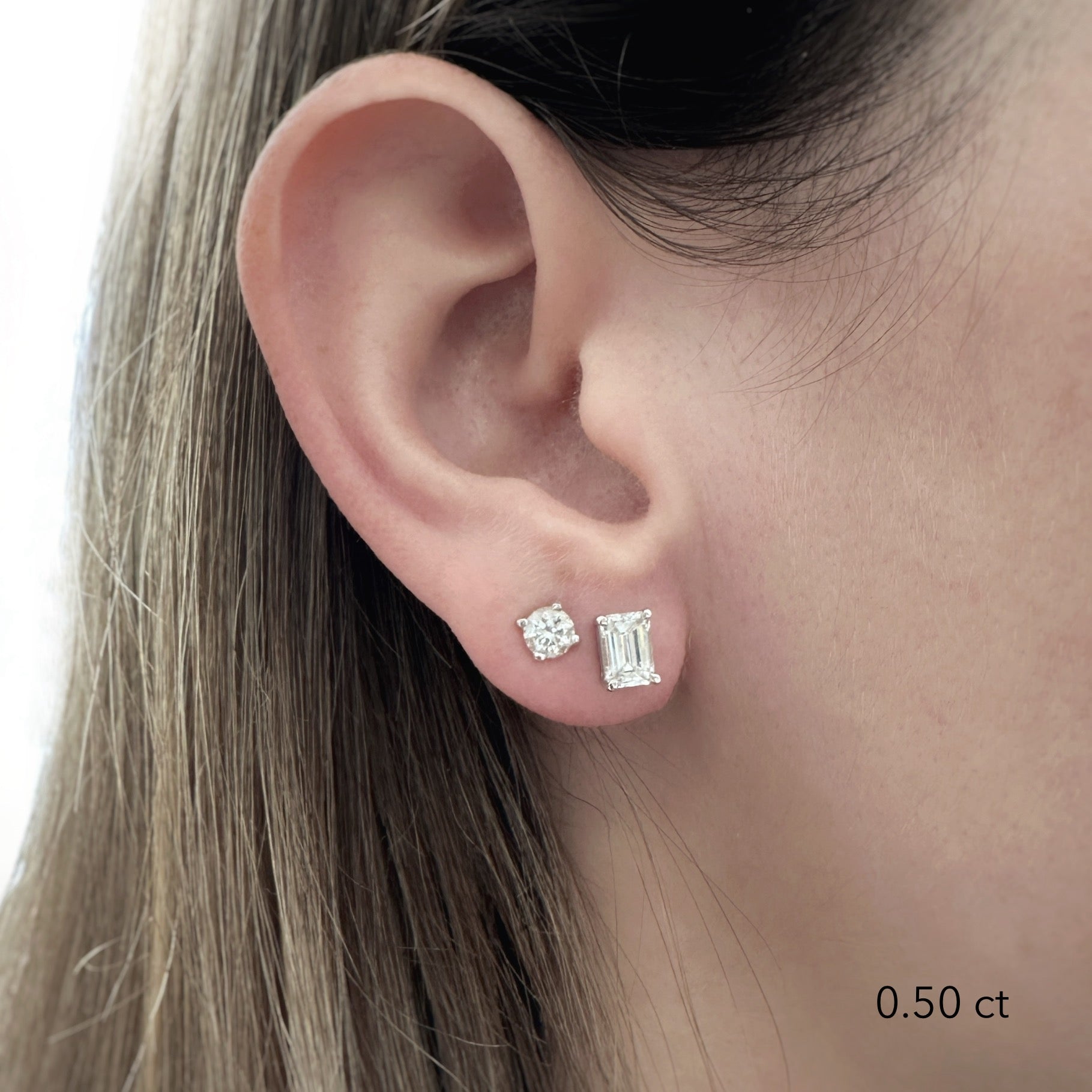 Emerald Studs