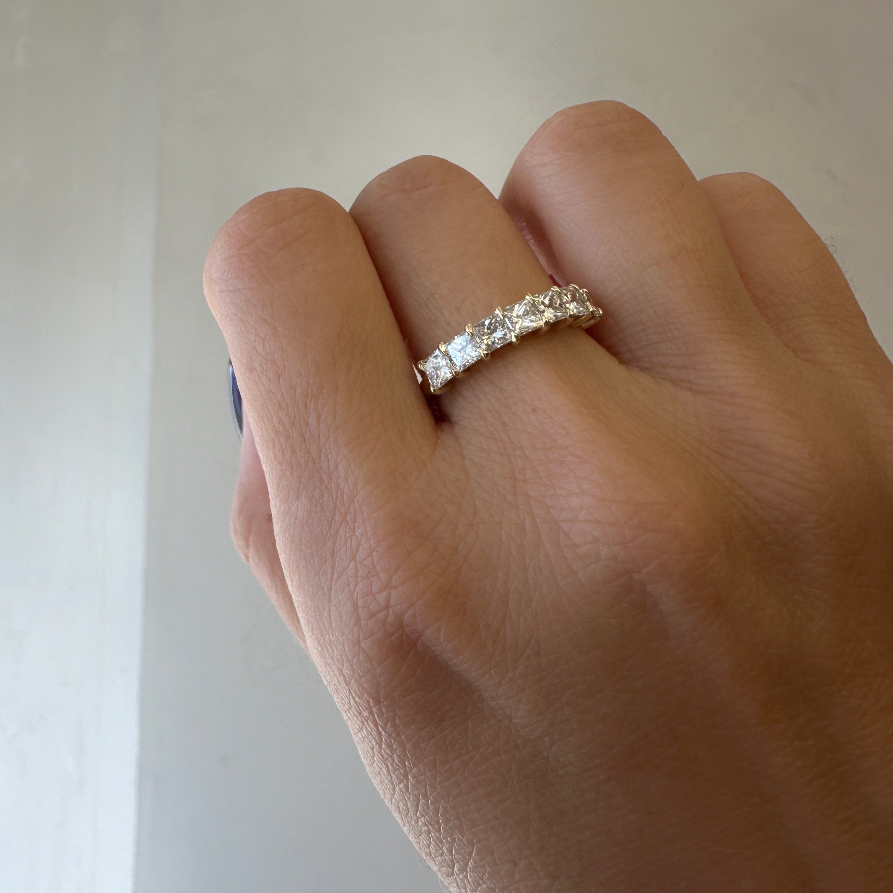 Seven Princess Cut Band