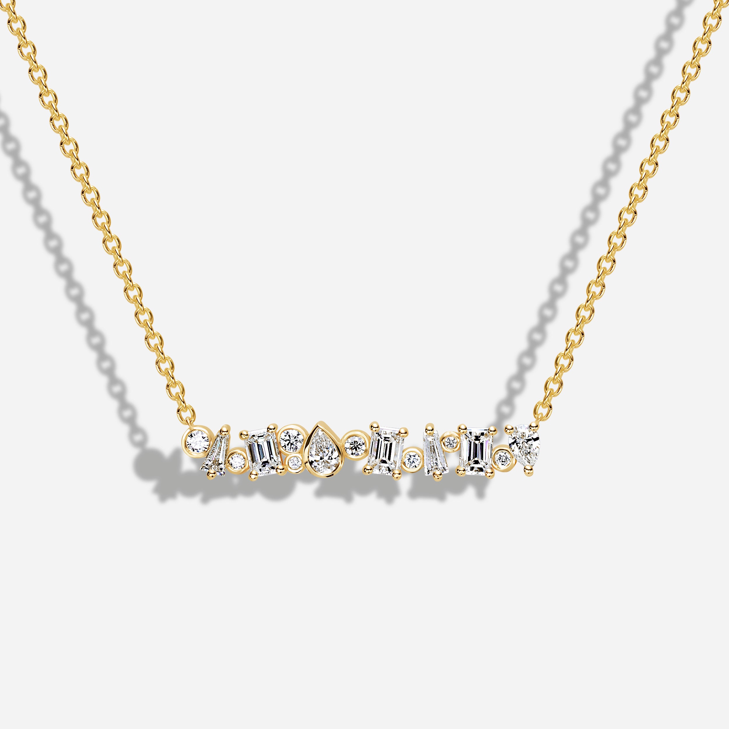 Mix Diamond Necklace