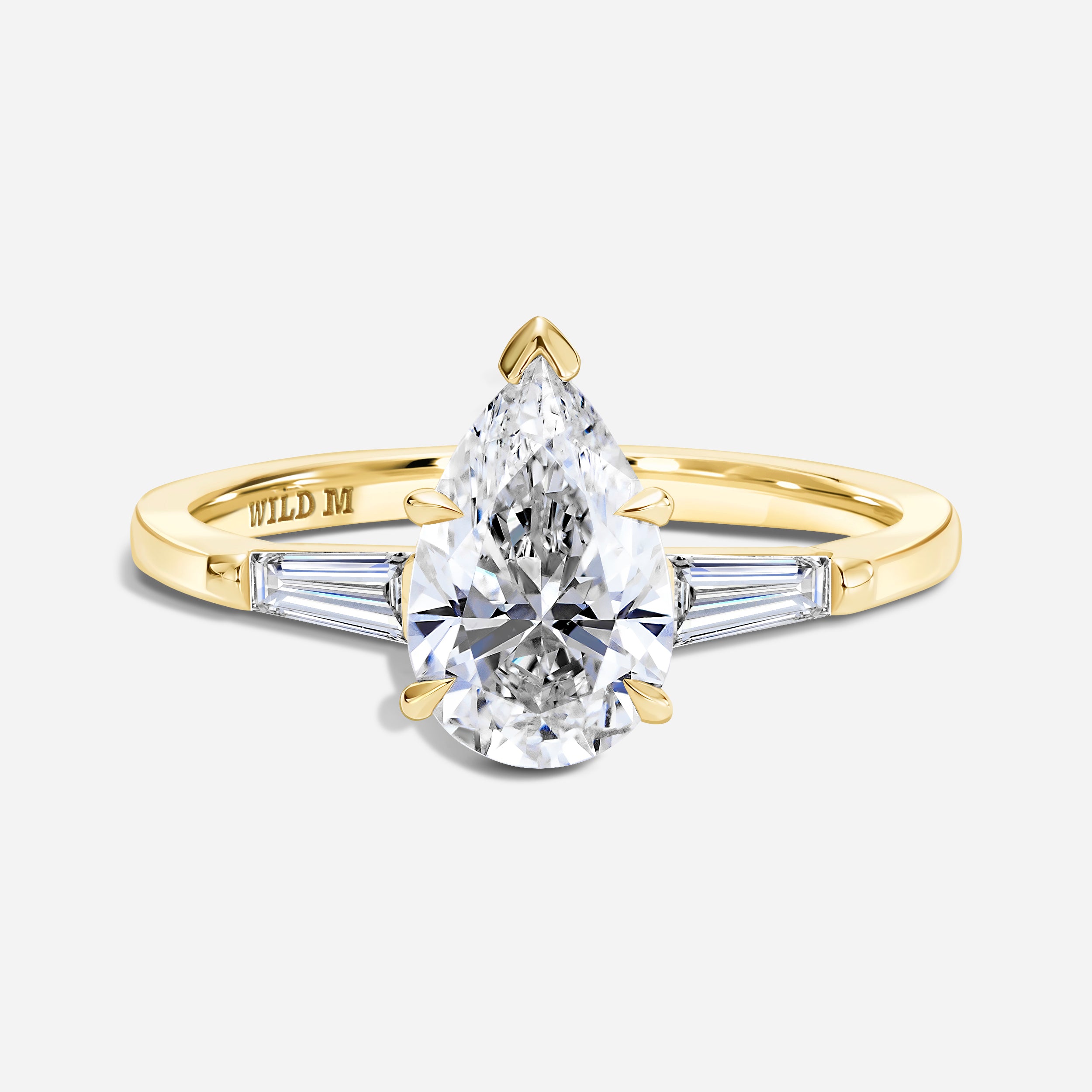 Pear Shaped and Tapered Baguettes | 1.50CT