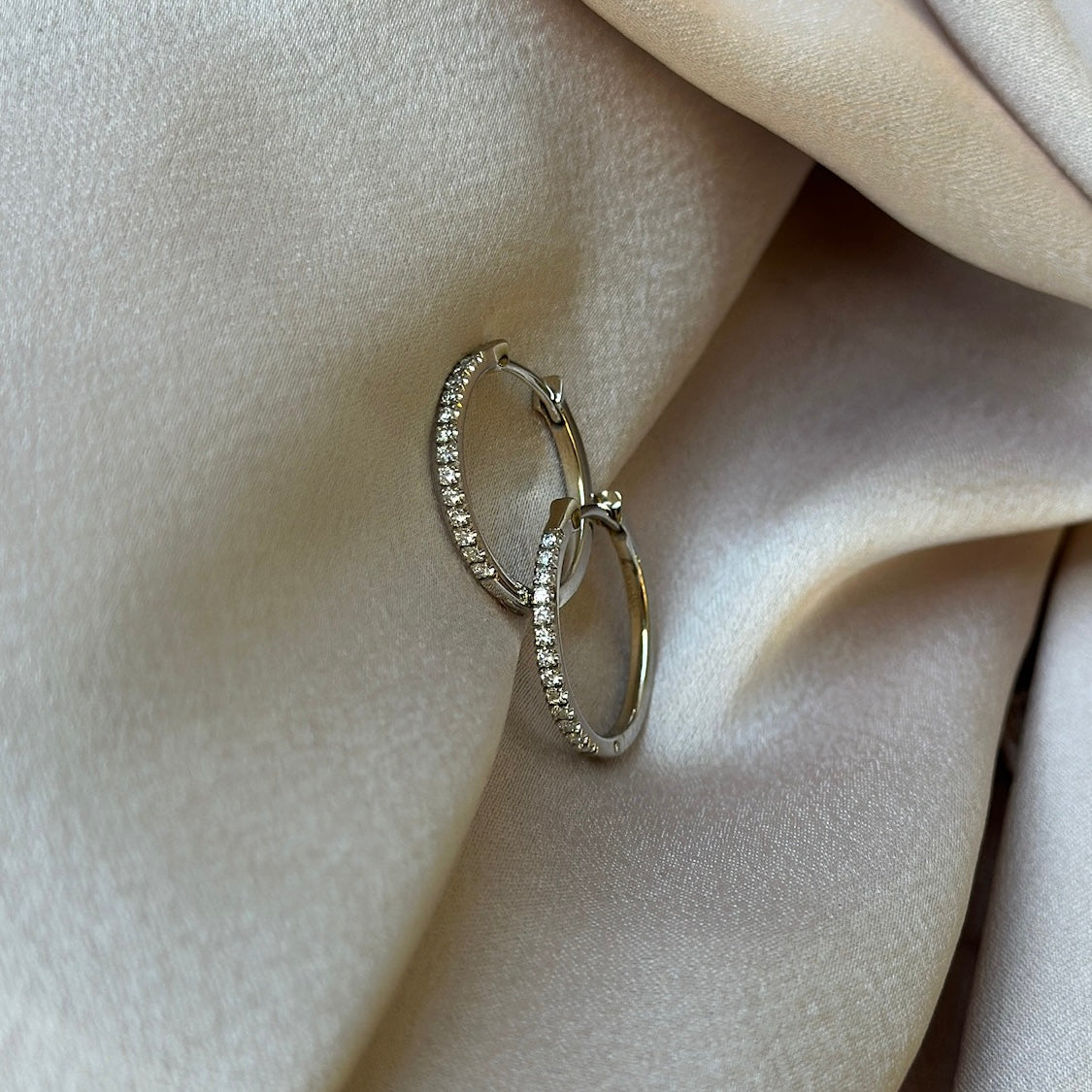 Sparkly Hoops | M