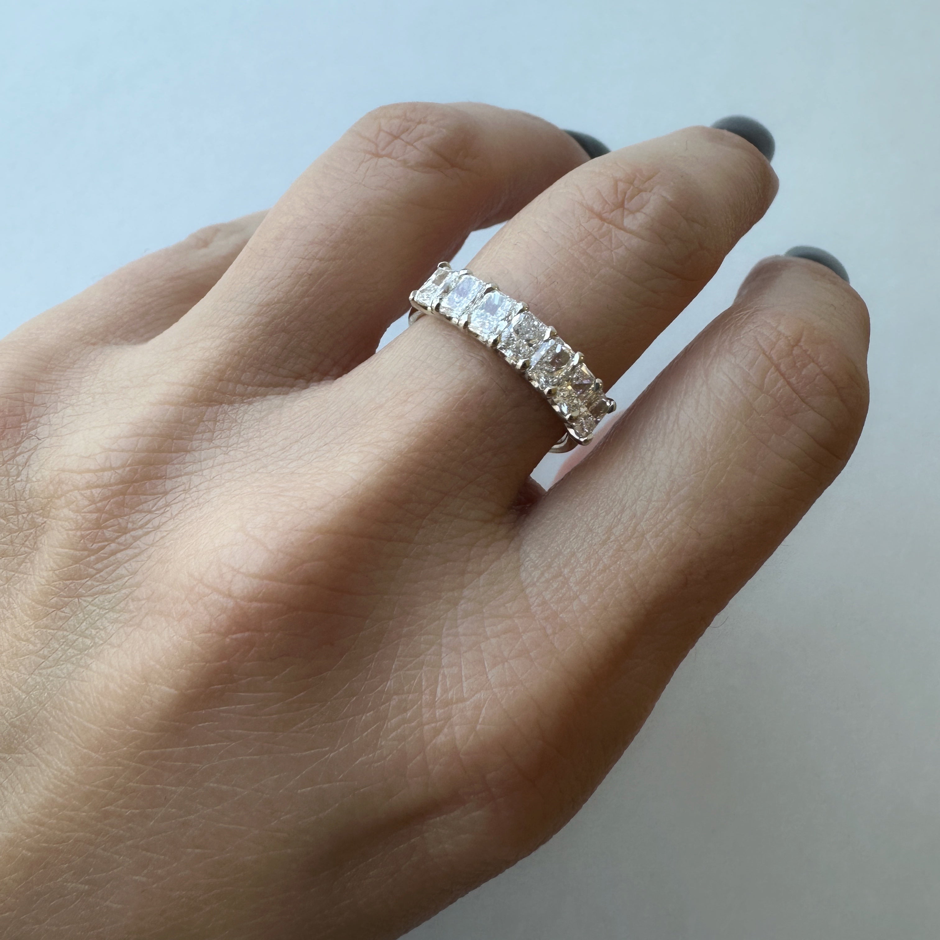 Seven Radiant Cut Band