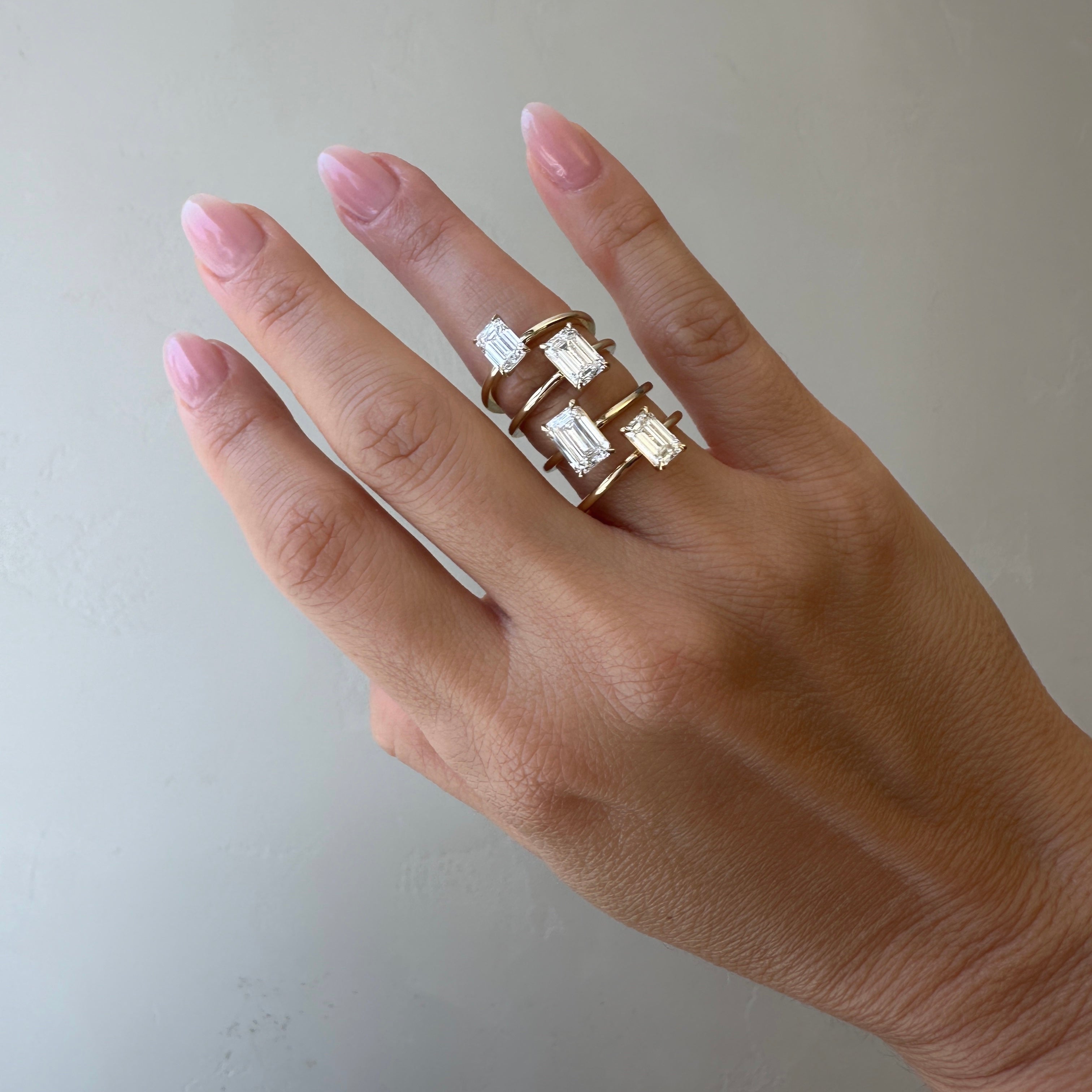 Emerald Cut Solitaire Dream Ring | Lab-Grown