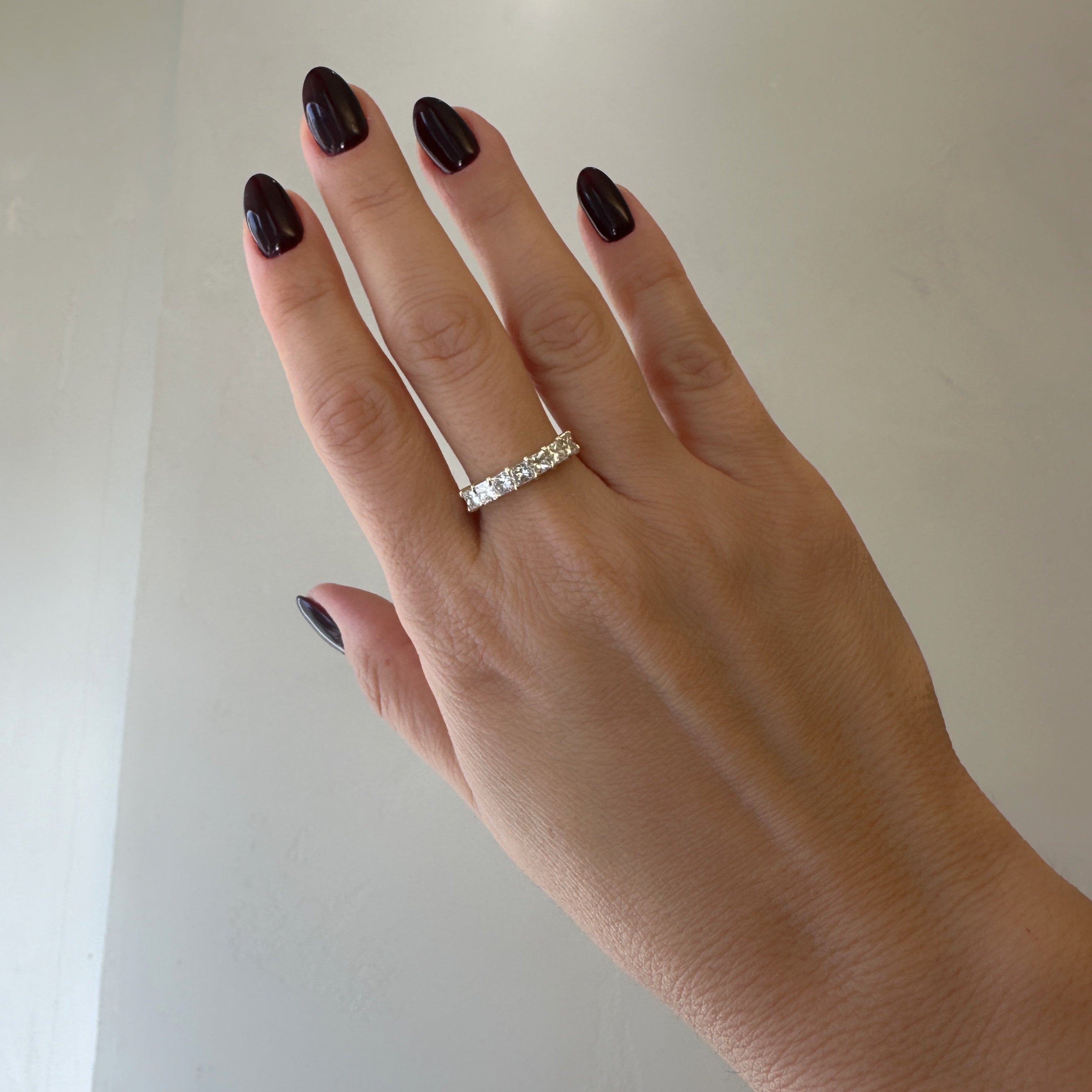 Seven Princess Cut Band