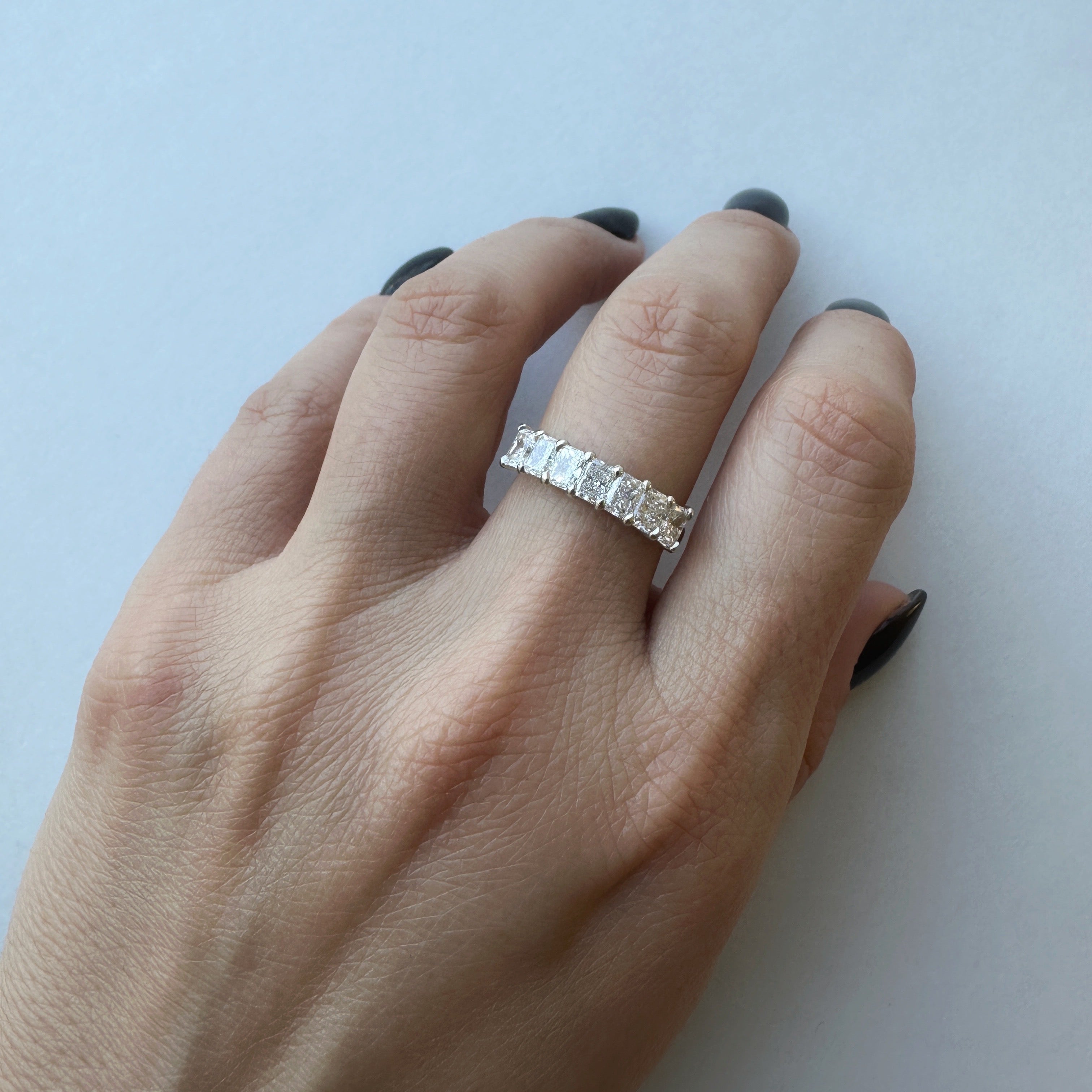Seven Radiant Cut Band