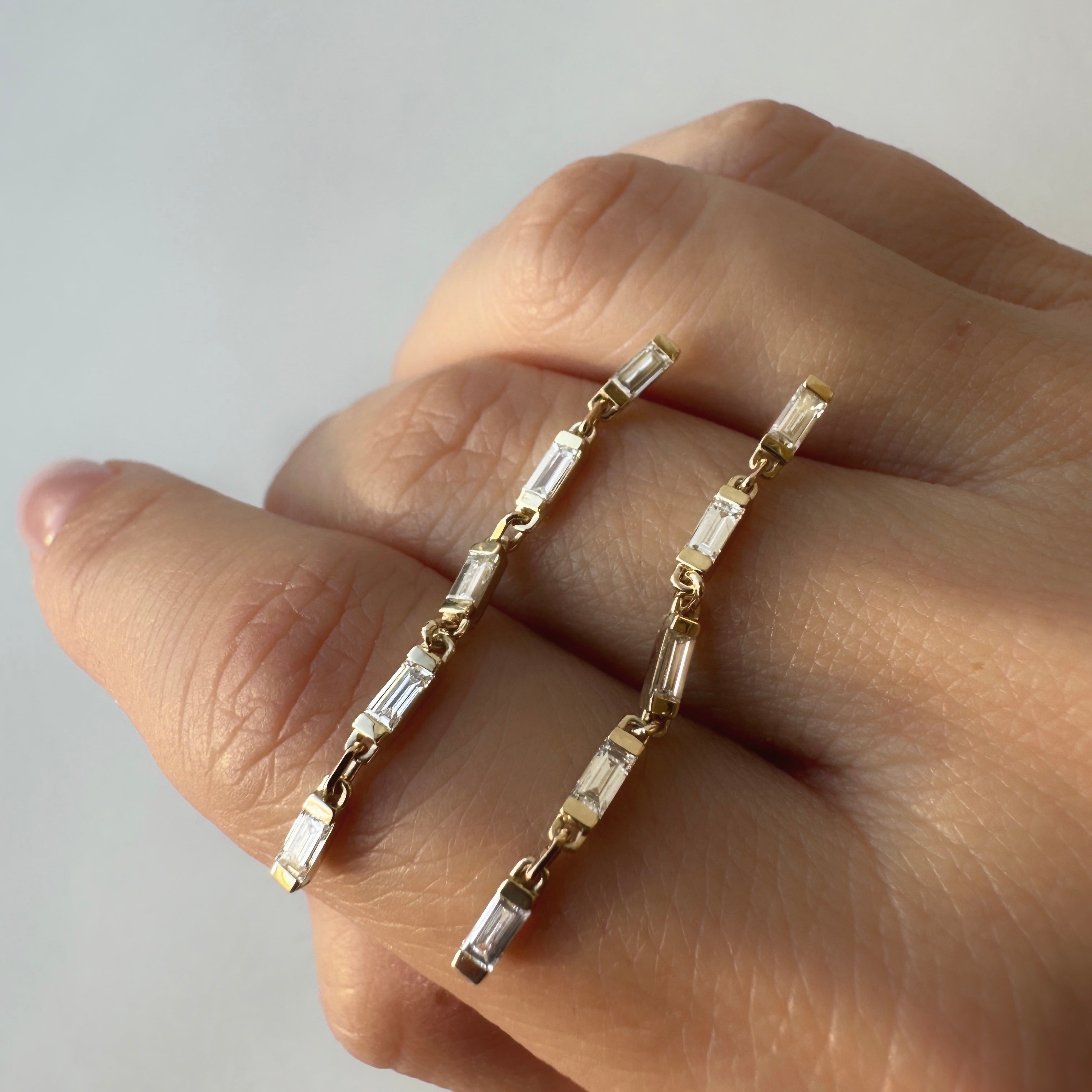 My Wild Baguettes - Drop Earrings