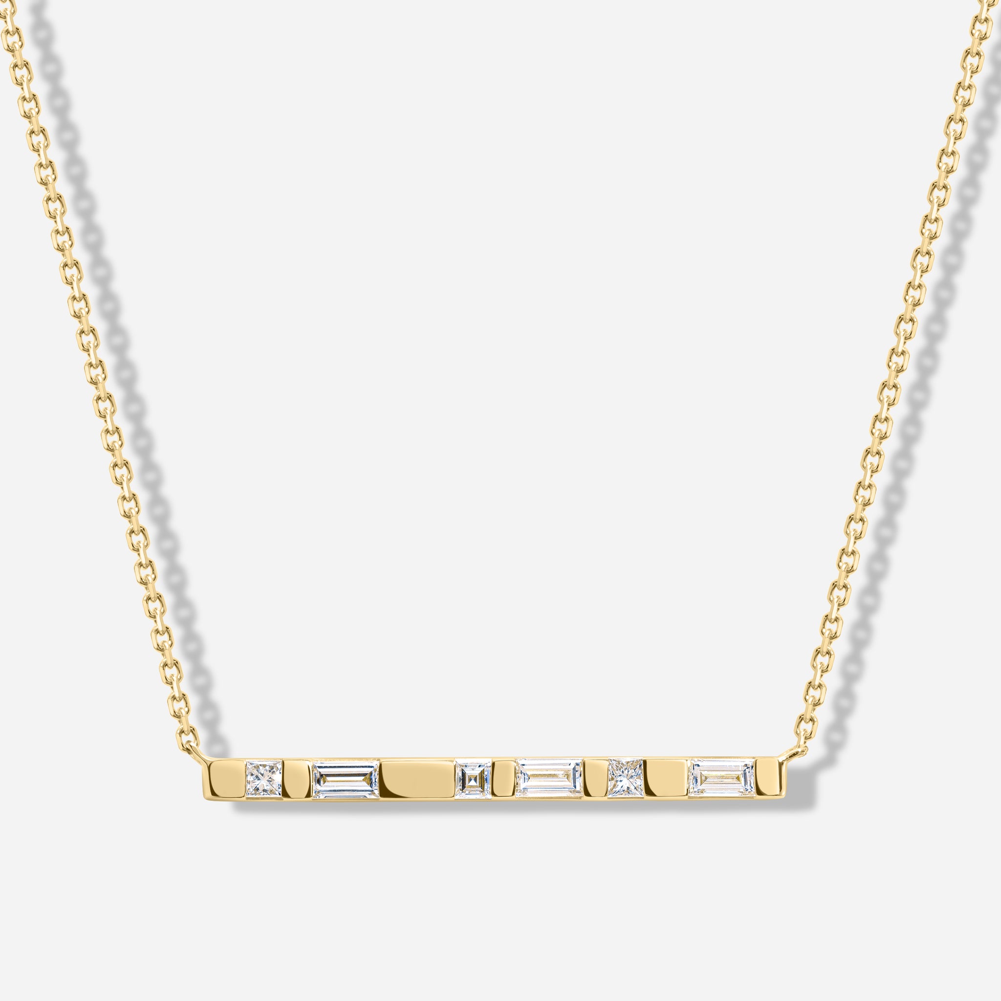 Step Bar Necklace