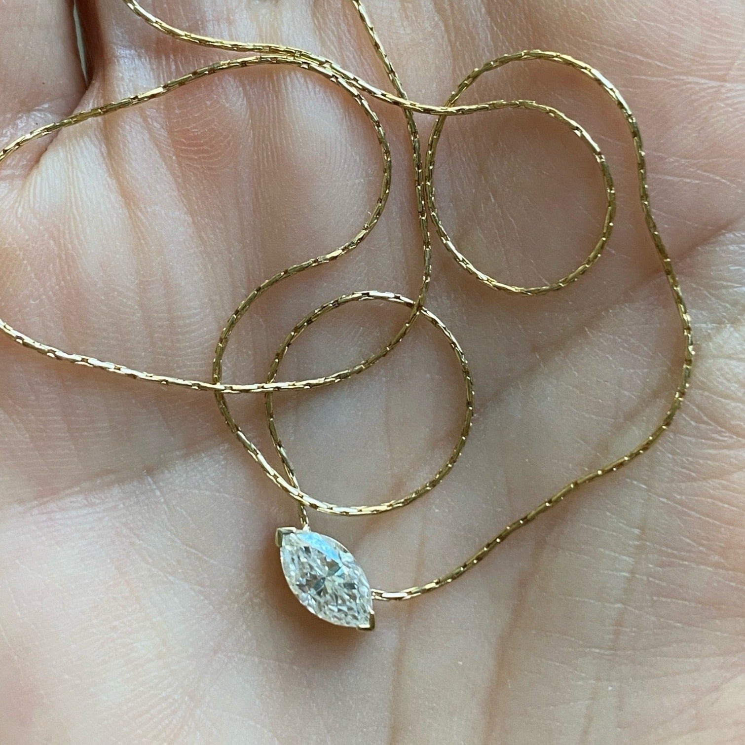 Gold Thread Marquise