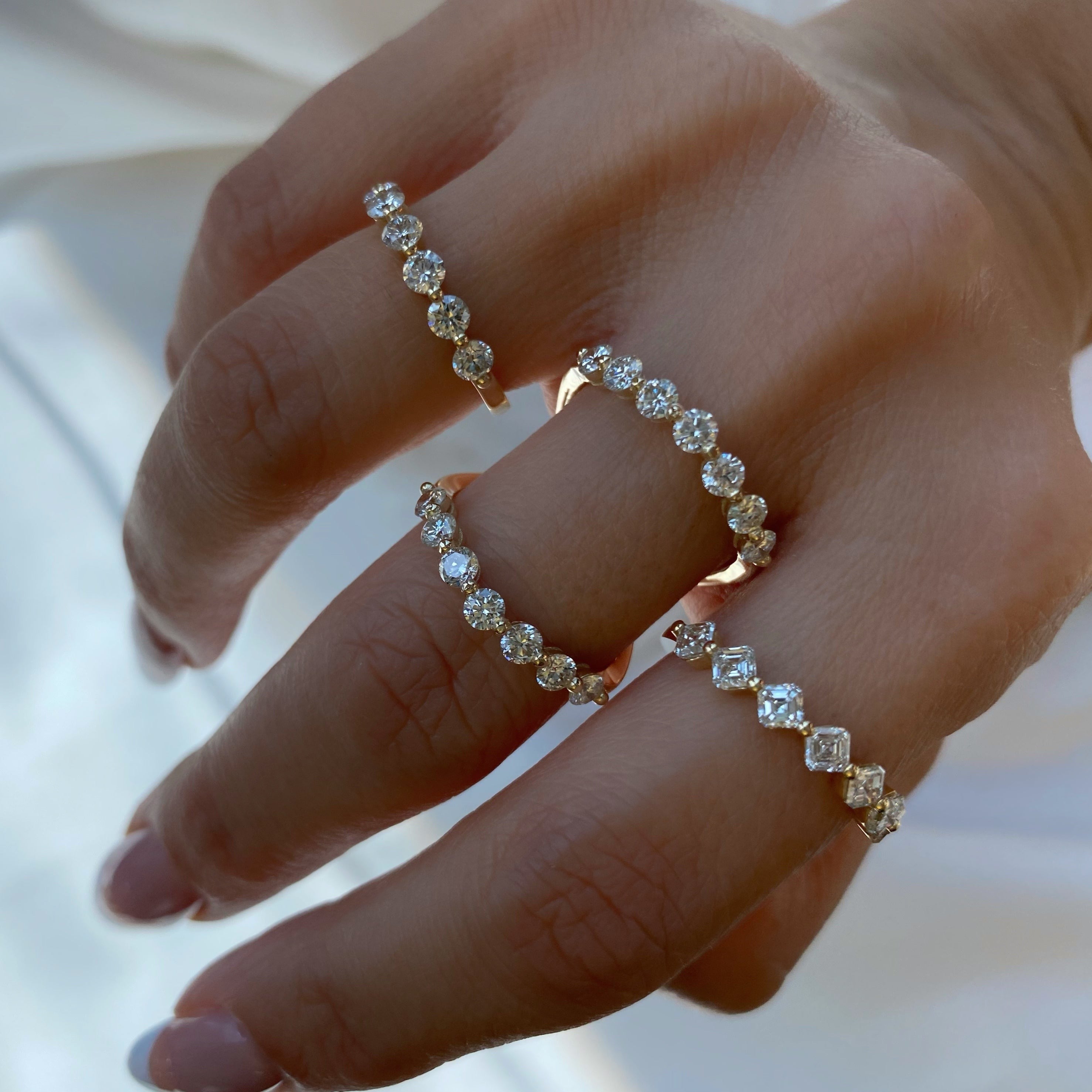 Asschers Kissing Ring
