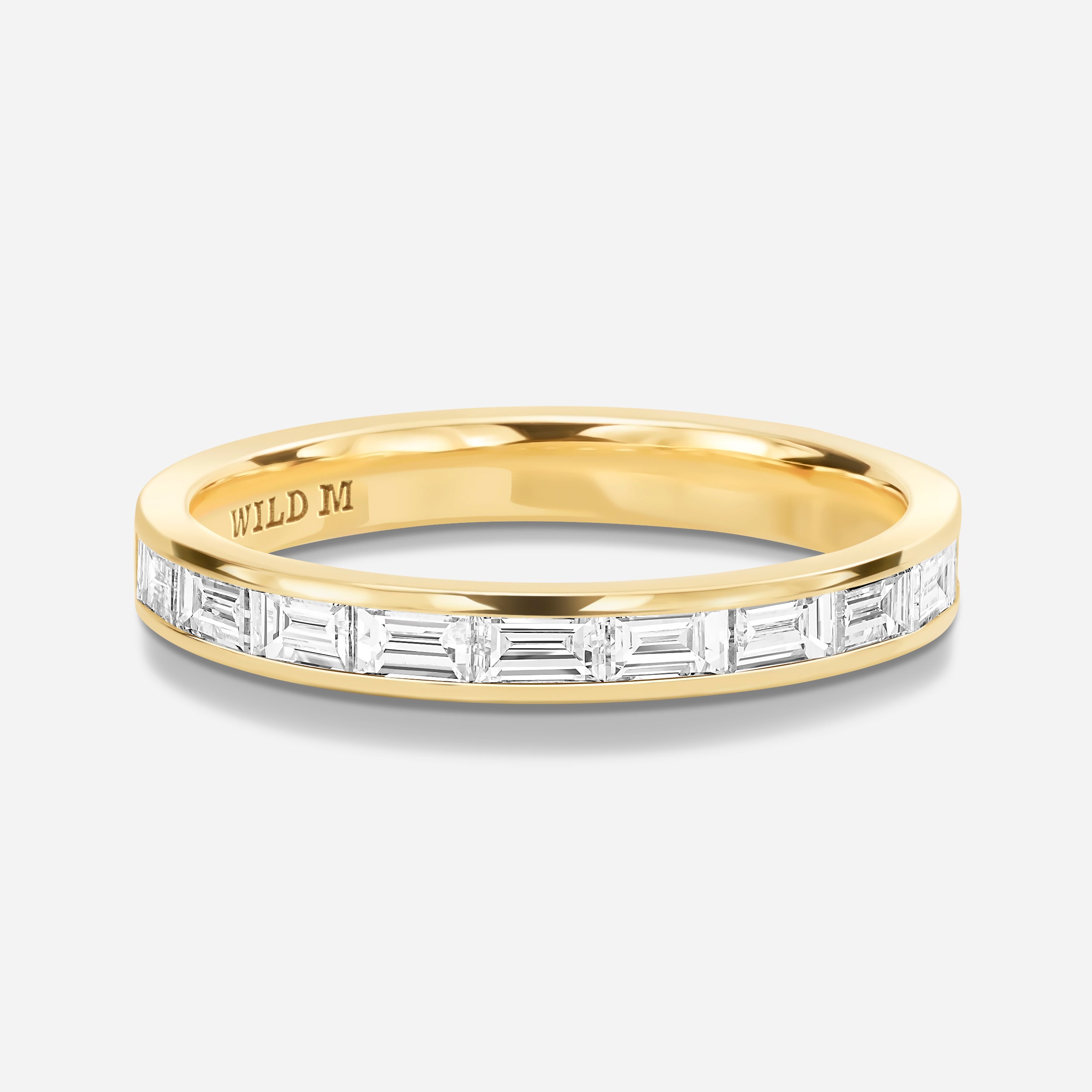 Baguette Channel Ring