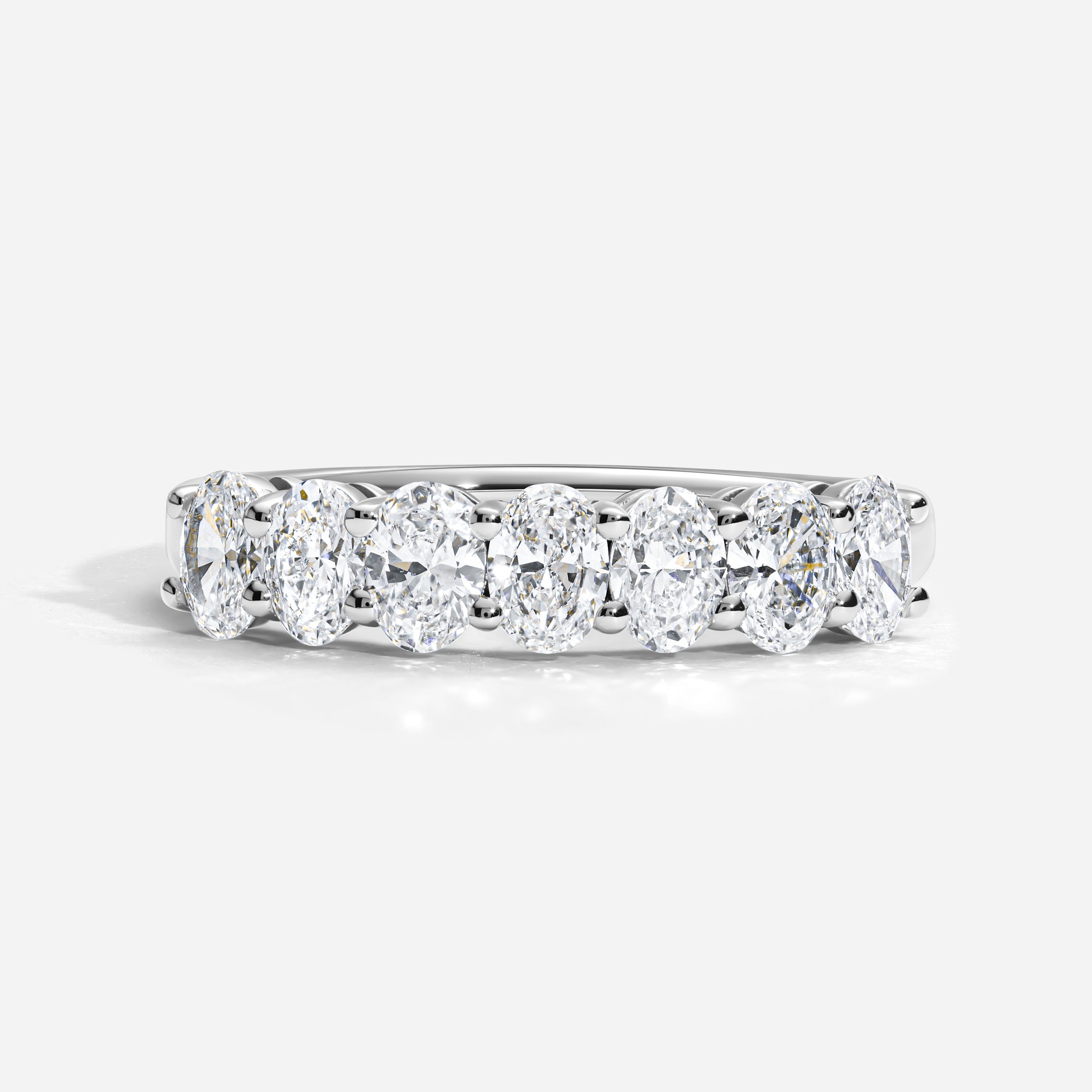 Seven Oval Cut Band | S
